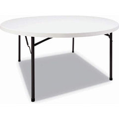 ALERA - Folding Tables Type: Folding & Utility Tables Diameter (Inch): 60 - Industrial Tool & Supply