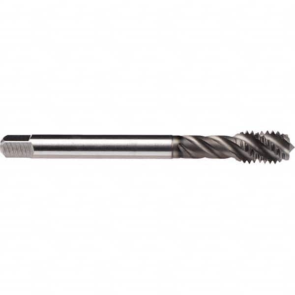 Emuge - 9/16-12 UNC 4 Flute 3B Bottoming Fast Spiral Flute Tap - Industrial Tool & Supply