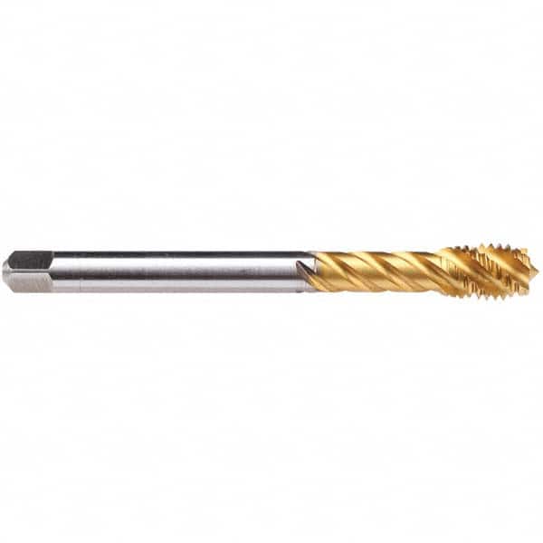 Emuge - M10x1.25 MF 0 Flute 6H Modified Bottoming Fast Spiral Flute Tap - Industrial Tool & Supply