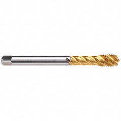 Emuge - M10x1.25 MF 0 Flute 6H Modified Bottoming Fast Spiral Flute Tap - Industrial Tool & Supply