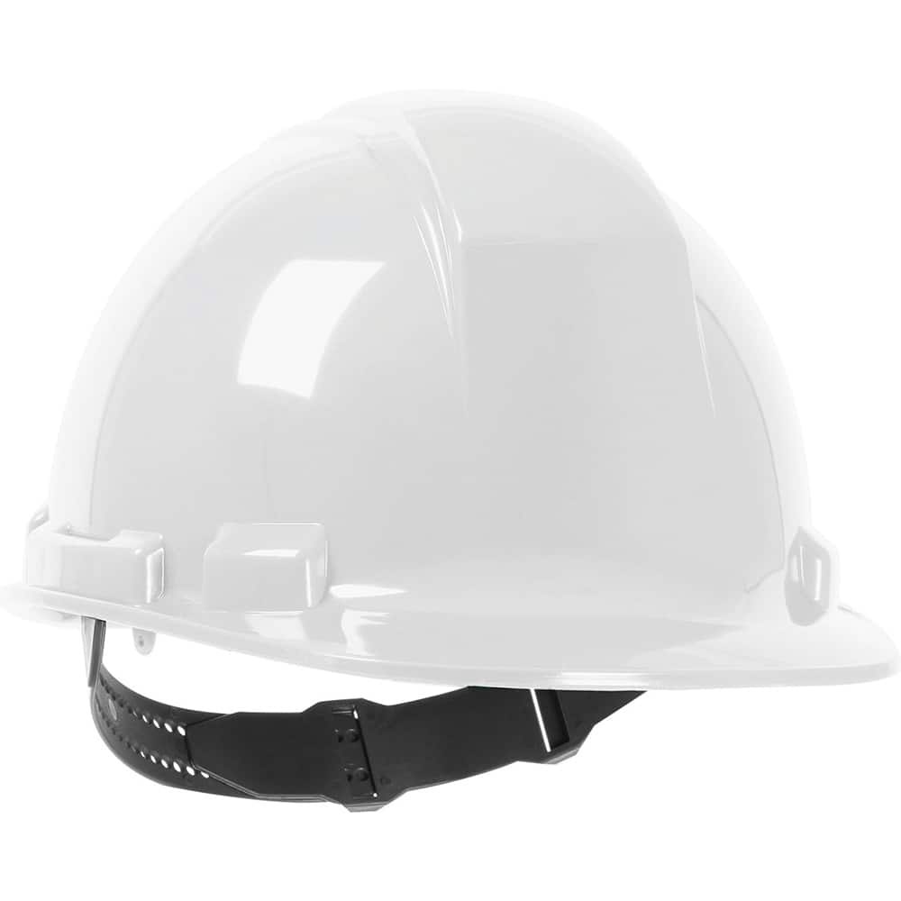 PRO-SAFE - ANSI Type I Class E & G 4-Point Pin Lock Hard Hat - Industrial Tool & Supply