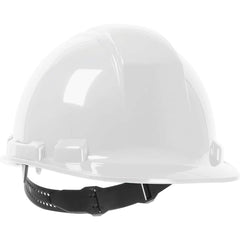 PRO-SAFE - ANSI Type I Class E & G 4-Point Pin Lock Hard Hat - Industrial Tool & Supply