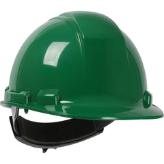 PRO-SAFE - ANSI Type I Class E & G 4-Point Ratchet Hard Hat - Industrial Tool & Supply