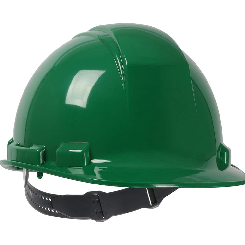 PRO-SAFE - ANSI Type I Class E & G 4-Point Pin Lock Hard Hat - Industrial Tool & Supply