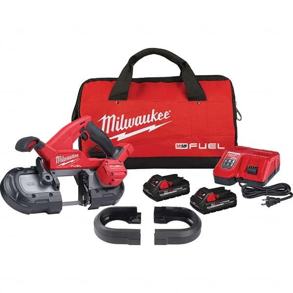 Milwaukee Tool - Cordless Portable Bandsaws Voltage: 18 Battery Chemistry: Lithium-Ion - Industrial Tool & Supply