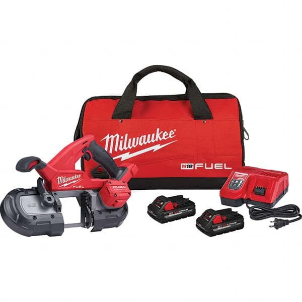 Milwaukee Tool - Cordless Portable Bandsaws Voltage: 18 Battery Chemistry: Lithium-Ion - Industrial Tool & Supply