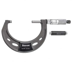 Starrett - Mechanical Outside Micrometers Minimum Measurement (mm): 50.00 Maximum Measurement (mm): 75.00 - Industrial Tool & Supply