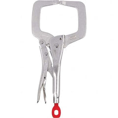 Milwaukee Tool - Locking Pliers Plier Type: C-Clamp Jaw Style: C-Clamp - Industrial Tool & Supply