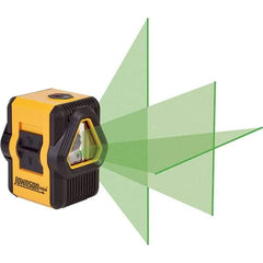Johnson Level & Tool - Laser Levels Level Type: Self Leveling Cross Line Laser Maximum Measuring Range (Miles): 0.009 - Industrial Tool & Supply