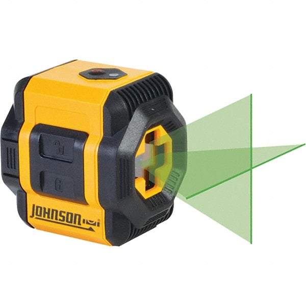Johnson Level & Tool - Laser Levels Level Type: Self Leveling Cross Line Laser Maximum Measuring Range (Miles): 0.006 - Industrial Tool & Supply