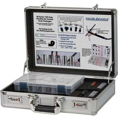 PRO-SOURCE - 150 Amp 25' Outfit 150M Air Cooled TIG Welding Torch Kit - Industrial Tool & Supply