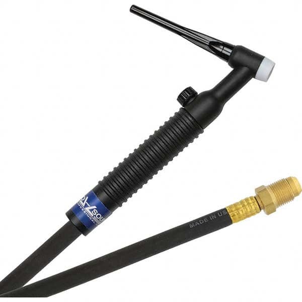 PRO-SOURCE - 200 Amp 25' Outfit 26FV Air Cooled TIG Welding Torch Kit - Industrial Tool & Supply
