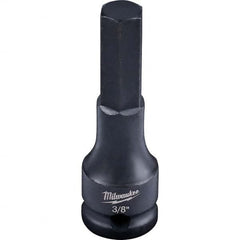 Milwaukee Tool - Impact Hex & Torx Bit Sockets Drive Size (Inch): 3/8 Hex Size (Inch): 3/8 - Industrial Tool & Supply