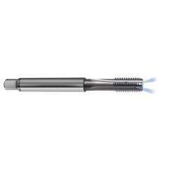 M8 x 1.0 Dia. - 6H - 4 FL - Carbide Semi-Bott Tap - Bright Finish-Coolant-Thru-FORM-C - Industrial Tool & Supply