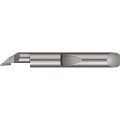 Micro 100 - 0.23" Min Bore Diam, 1-1/4" Max Bore Depth, 0.008" Radius Profiling Tool - Exact Industrial Supply
