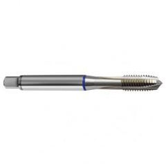 M10x1.5 6H 3-Flute Cobalt Blue Ring Spiral Point Plug Tap-Bright - Industrial Tool & Supply