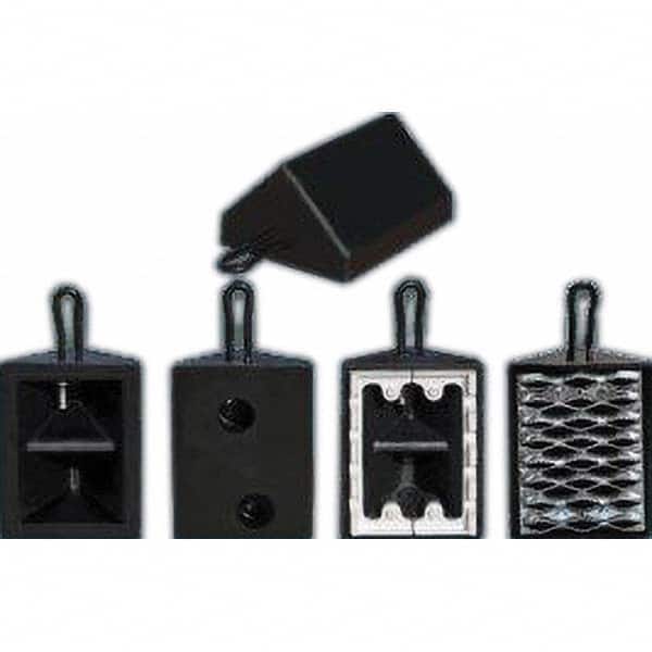 Checkers - Wheel Chocks Width (Inch): 8 Height (Inch): 5-1/2 - Industrial Tool & Supply