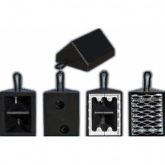 Checkers - Wheel Chocks Width (Inch): 8 Height (Inch): 5-1/2 - Industrial Tool & Supply