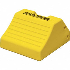 Checkers - Wheel Chocks Width (Inch): 15 Height (Inch): 10 - Industrial Tool & Supply