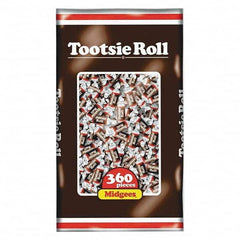 Tootsie Roll - Snacks, Cookies, Candy & Gum Breakroom Accessory Type: Candy Breakroom Accessory Description: Midgees, Original, 38.8oz Bag, 360 Pieces - Industrial Tool & Supply