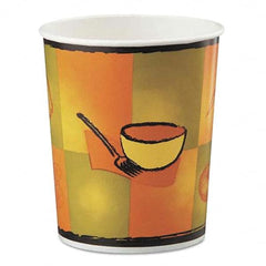 Chinet - Streetside Squat Paper Food Container, Streetside Design, 16 oz, 25/Bag - Industrial Tool & Supply