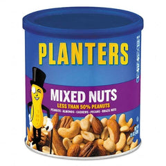 Planters - Snacks, Cookies, Candy & Gum Breakroom Accessory Type: Nuts Breakroom Accessory Description: Mixed Nuts, 15 oz Can - Industrial Tool & Supply