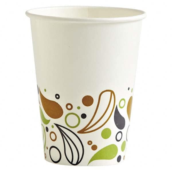 Boardwalk - Deerfield Printed Paper Cold Cups, 12 oz, 50 Cups/Pack, 20 Packs/Carton - Industrial Tool & Supply
