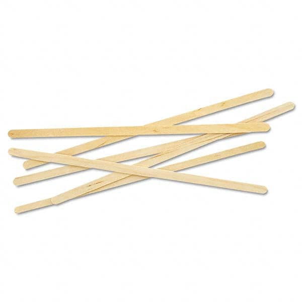 ECO PRODUCTS - Coffee, Tea & Accessories Breakroom Accessory Type: Coffee Stirrers Breakroom Accessory Description: Renewable Wooden Stir Sticks - 7" 1000/Pack 10 Pk/Carton - Industrial Tool & Supply
