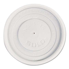 DART - Polystyrene Vented Hot Cup Lids, 4 oz Cups, White, 100/Pack, 10 Packs/Carton - Industrial Tool & Supply