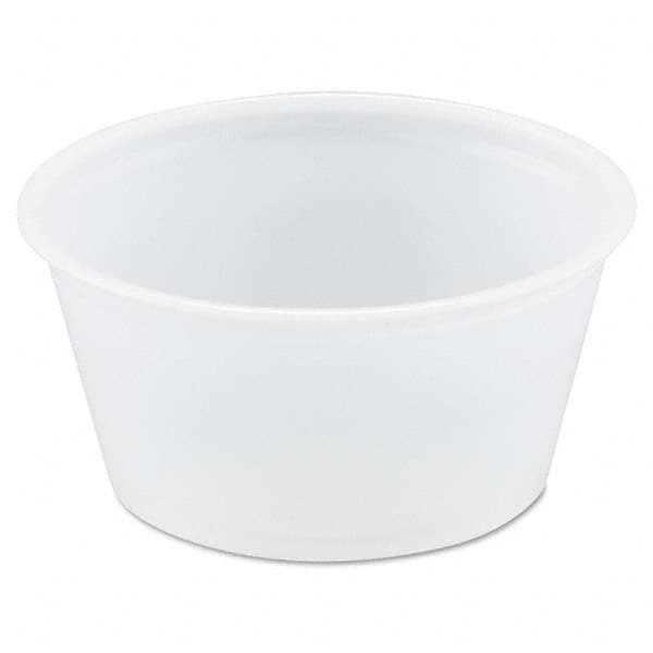 DART - Polystyrene Portion Cups, 2 oz, Translucent, 250/Bag, 10 Bags/Carton - Industrial Tool & Supply