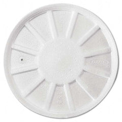 DART - Vented Foam Lids 8-44 oz Cups White 50/bag 10 Bags/Carton - Industrial Tool & Supply