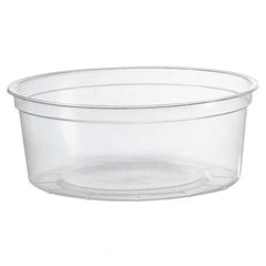WNA - Deli Containers, Clear, 8 oz, 50/Pack, 10 Pack/Carton - Industrial Tool & Supply
