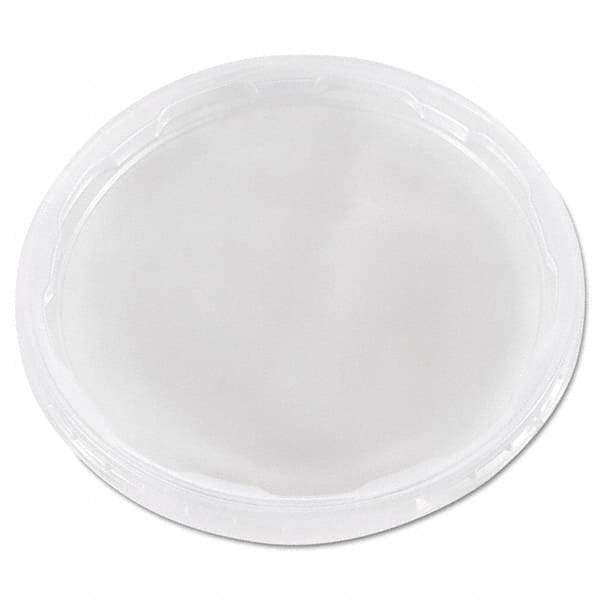 WNA - Plug-Style Deli Container Lids, Clear, 50/Pack, 10 Pack/Carton - Industrial Tool & Supply