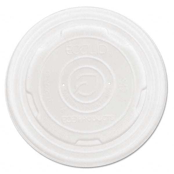 ECO PRODUCTS - EcoLid Renew and Comp Food Container Lids for 12 oz, 16 oz, 32 oz, 50/Pack, 10 Packs/Carton - Industrial Tool & Supply