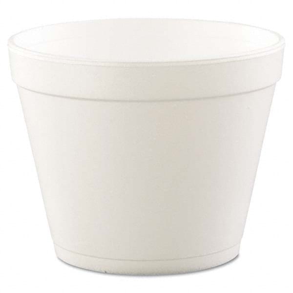 DART - Foam Containers, Foam, 24 oz, White, 25/Bag, 20 Bags/Carton - Industrial Tool & Supply