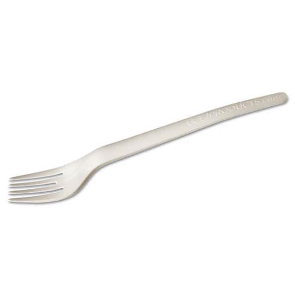 ECO PRODUCTS - Plantware Renewable & Compostable Fork - 6", 50/PK, 20 PK/CT - Industrial Tool & Supply