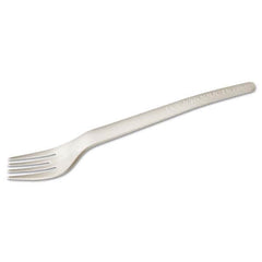 ECO PRODUCTS - Plantware Renewable & Compostable Fork - 6", 50/PK, 20 PK/CT - Industrial Tool & Supply