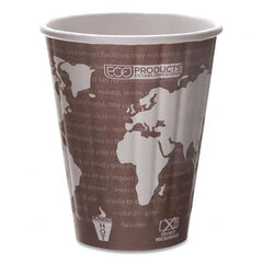 ECO PRODUCTS - World Art Renewable and Compostable Insulated Hot Cups, PLA, 8 oz, 40/Pack, 20 Packs/Carton - Industrial Tool & Supply