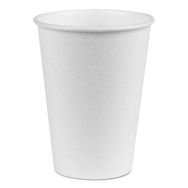 Dixie - PerfecTouch Hot/Cold Cups, 12 oz, White, 50/Bag, 20 Bags/Carton - Industrial Tool & Supply