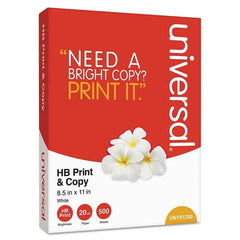 UNIVERSAL - Office Machine Supplies & Accessories Office Machine/Equipment Accessory Type: Copy Paper For Use With: Copiers; Fax Machines; Inkjet Printers; Laser Printers; Typewriters - Industrial Tool & Supply