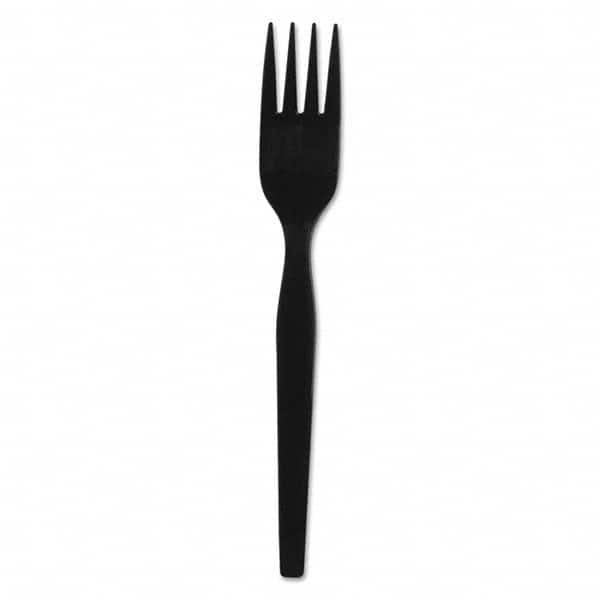 Dixie - SmartStock Plastic Cutlery Refill, Forks, 6", Black, 40/Pack, 24 Packs/CT - Industrial Tool & Supply