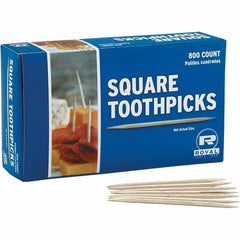 Royal Paper - Toiletries Type: Wood Toothpicks Container Type: Box - Industrial Tool & Supply