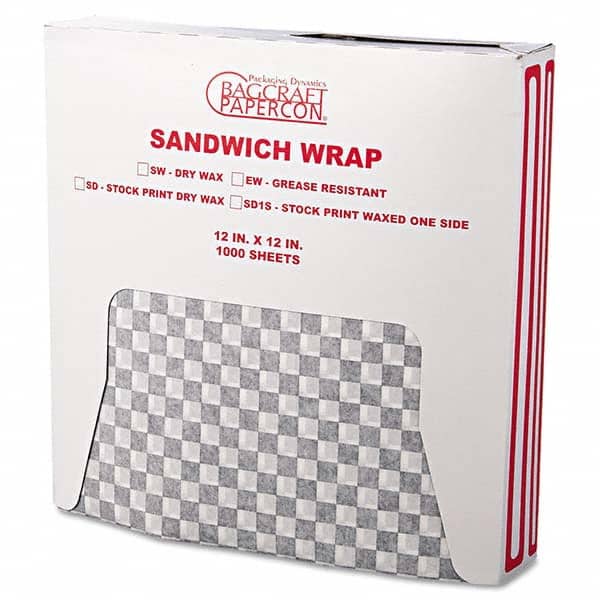 Bagcraft Papercon - Foil & Plastic Wrap Breakroom Accessory Type: Paper Wrap For Use With: Food Protection - Industrial Tool & Supply