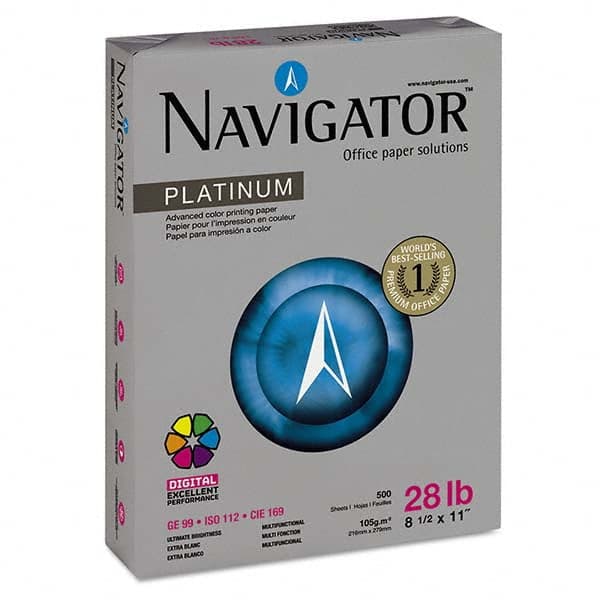 Navigator - Office Machine Supplies & Accessories Office Machine/Equipment Accessory Type: Copy Paper For Use With: Copiers; Fax Machines; Laser Printers - Industrial Tool & Supply
