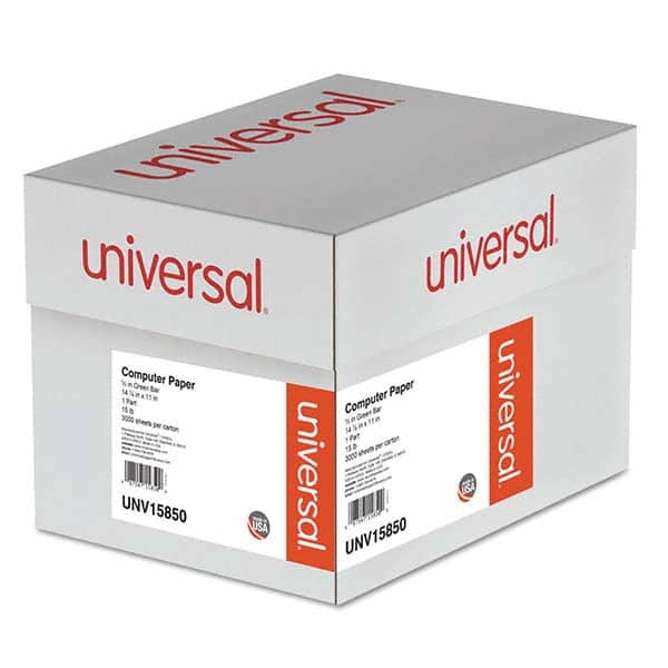 UNIVERSAL - Office Machine Supplies & Accessories Office Machine/Equipment Accessory Type: Copy Paper For Use With: Tractor-Feed Printers - Industrial Tool & Supply