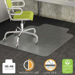 Deflect-o - Chair Mats Style: Beveled Edge Shape: Rectangular - Industrial Tool & Supply
