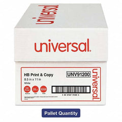 UNIVERSAL - Office Machine Supplies & Accessories Office Machine/Equipment Accessory Type: Copy Paper For Use With: Copiers; Fax Machines; Inkjet Printers; Laser Printers; Typewriters - Industrial Tool & Supply