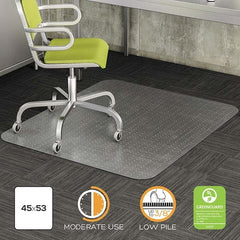 Deflect-o - Chair Mats Style: Beveled Edge Shape: Rectangular - Industrial Tool & Supply