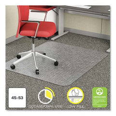 Deflect-o - Chair Mats Style: Straight Edge Shape: Rectangular - Industrial Tool & Supply
