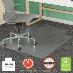 Deflect-o - Chair Mats Style: Beveled Edge Shape: Rectangular - Industrial Tool & Supply